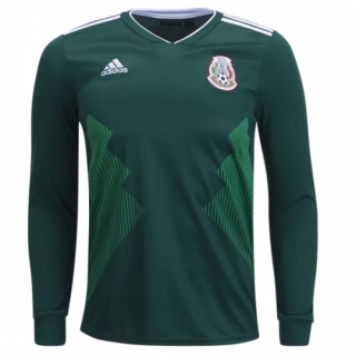 Green Long Sleeve Soccer Jersey Shirt 